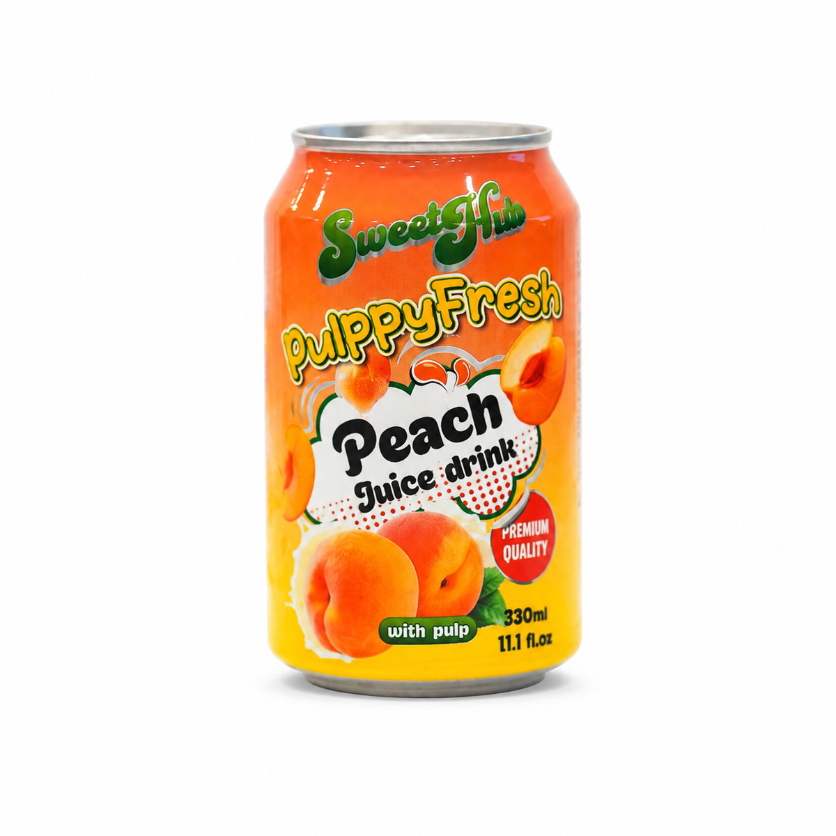 Sweet Hub Pulpy Fresh Peach 330Ml