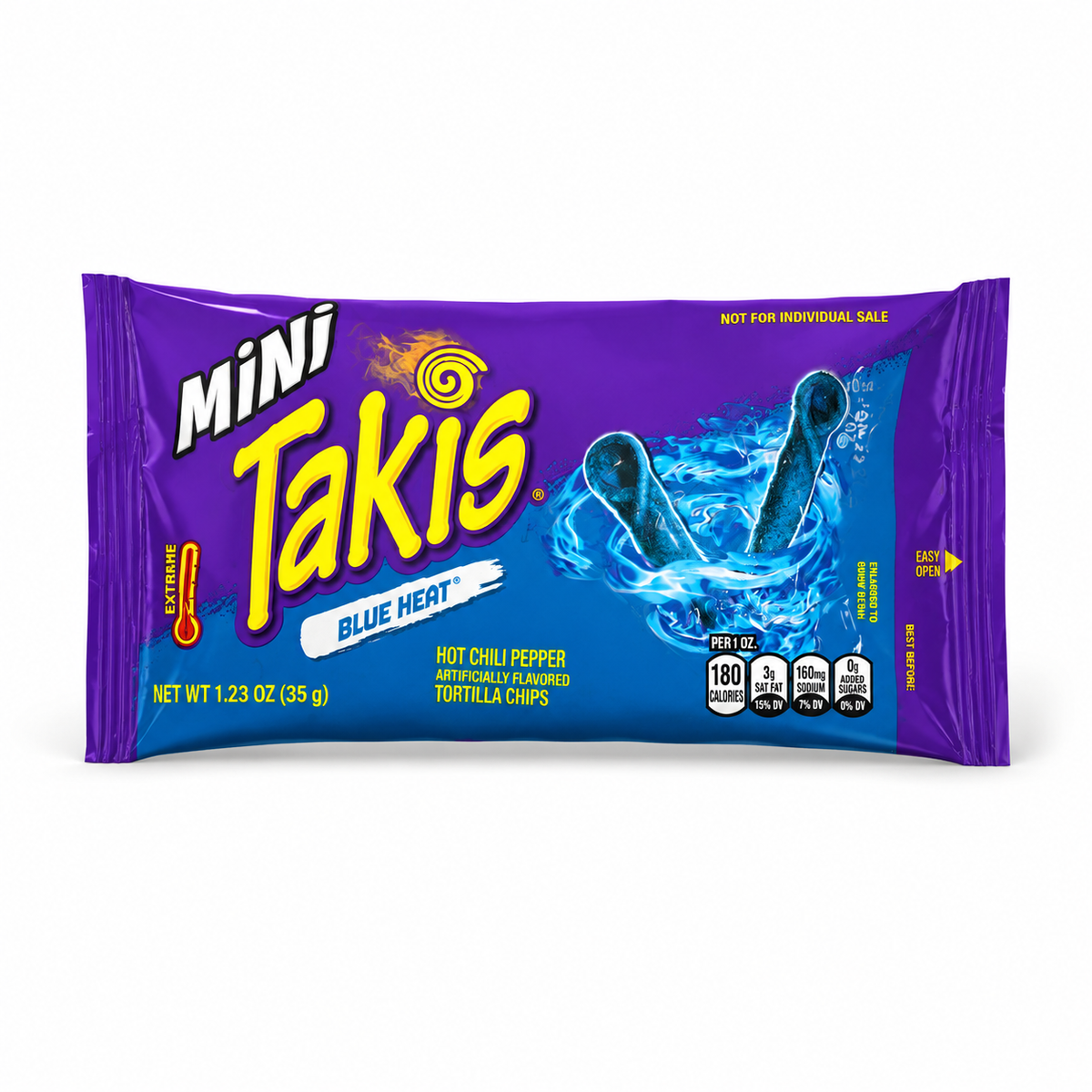 Takis Blue Heat Hot Chili Pepper 35g