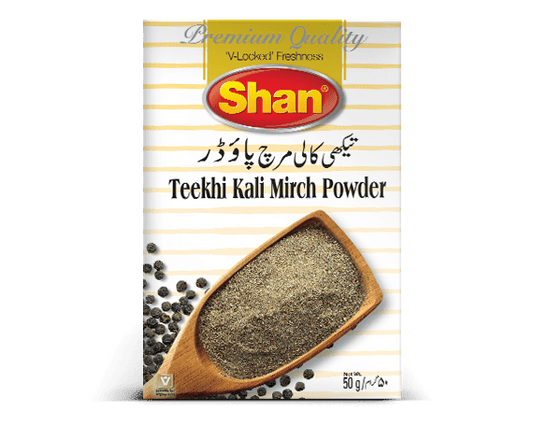 Shan Teekhi Kali Mirch Powder - 25g