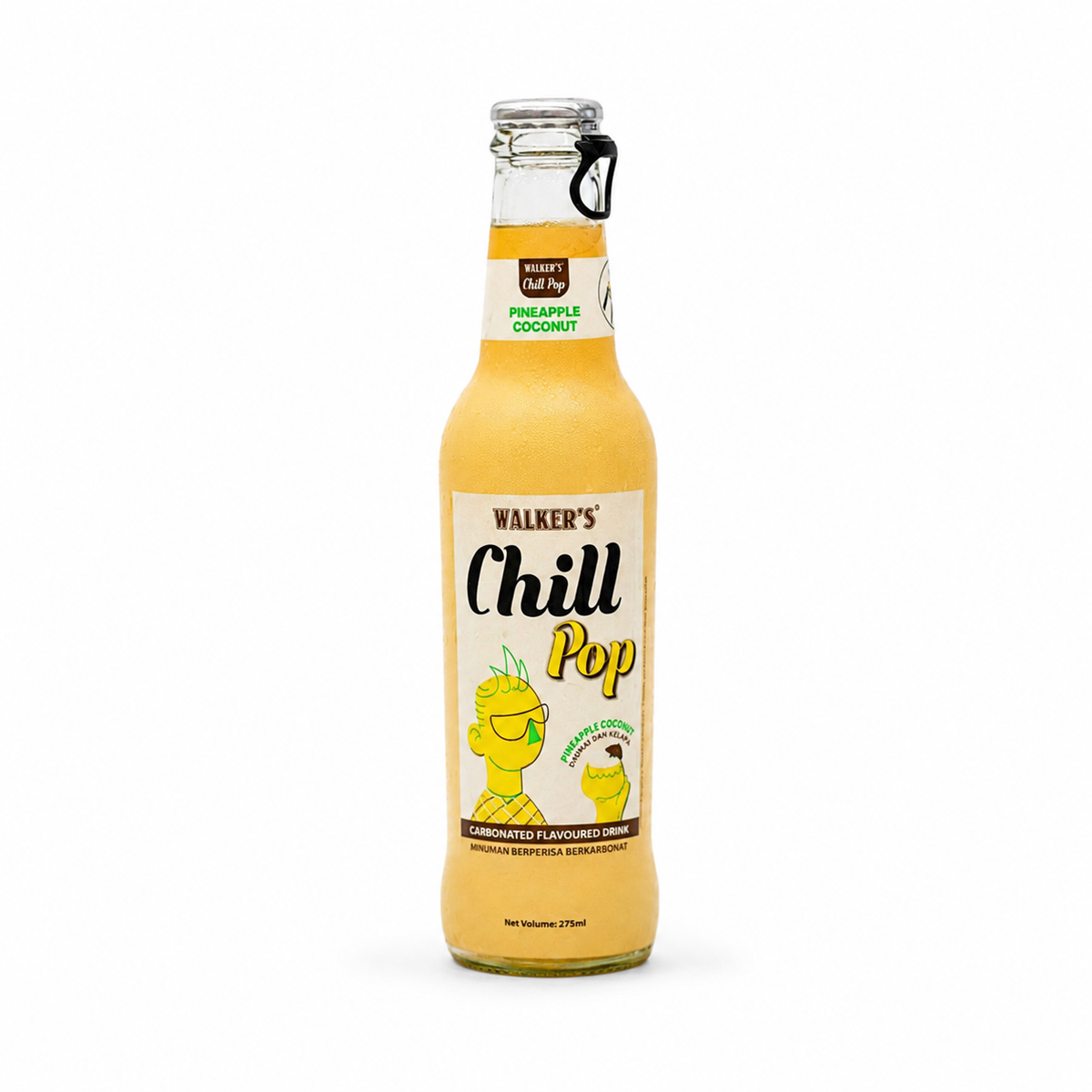 Walkers Chill Pop Pineapple Coconut -275ml