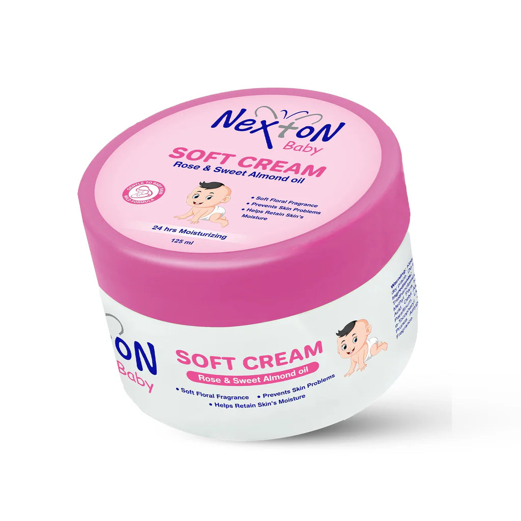 Nexton Baby Soft Cream Rose - 125ml
