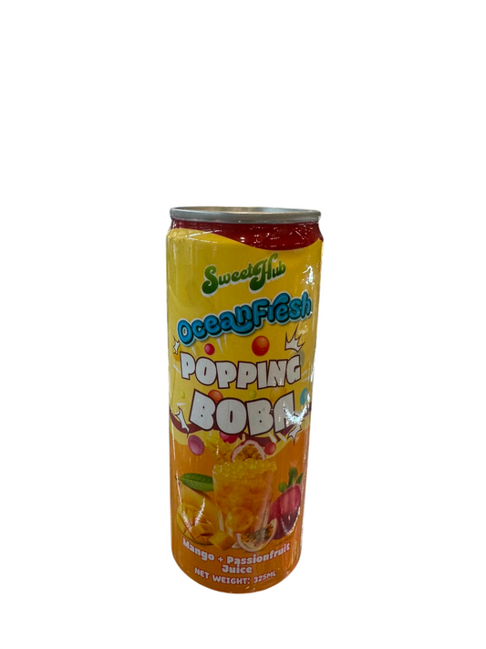 Sweet Hub Popping Boba Drink Mango 325Ml