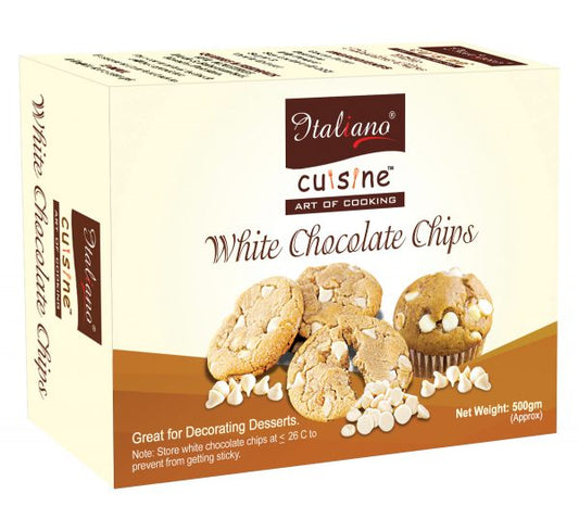 Italiano Cuisine White Chocolate Chips -85g