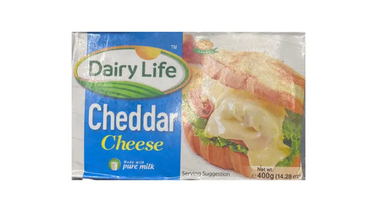 Dairy Life Cheddar Cheese 400g