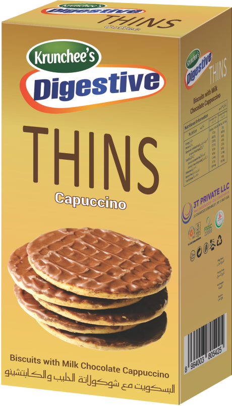 Krunchee's Digestive Thins Cappuccino -120g-