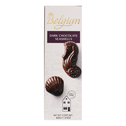 The Belgian Dark Chocolate Seashells 65gm