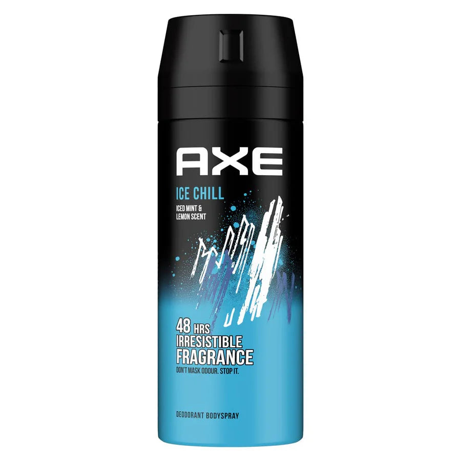 axe ice chill body spray 150ml