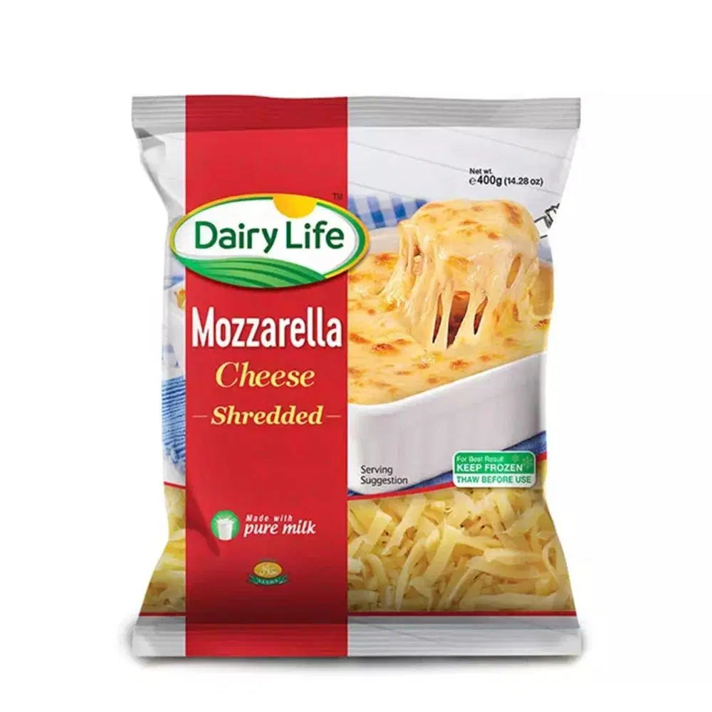 Dairy Life Mozzarella Cheese Shredded 400gm