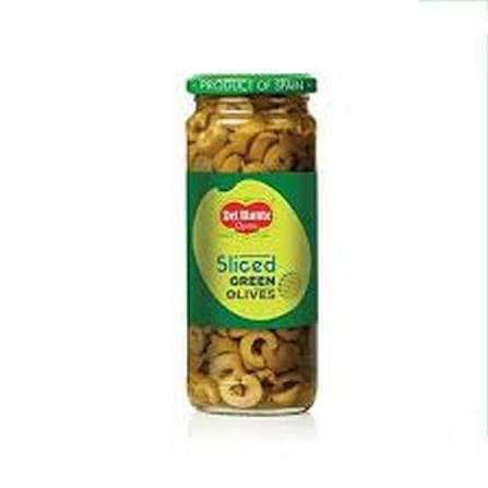 DM Sliced Green Olives 235g