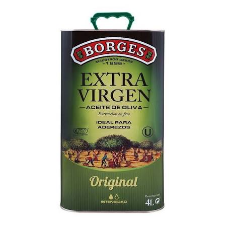 Borges Extra Virgin Olive Oil-4ltr Tin