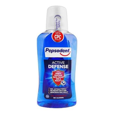 Pepsodent Mouthwash Active Defencel - 300ml -
