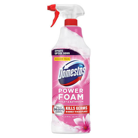 Domestos T/Cleaner Power Foam Floral Burst - 650ml