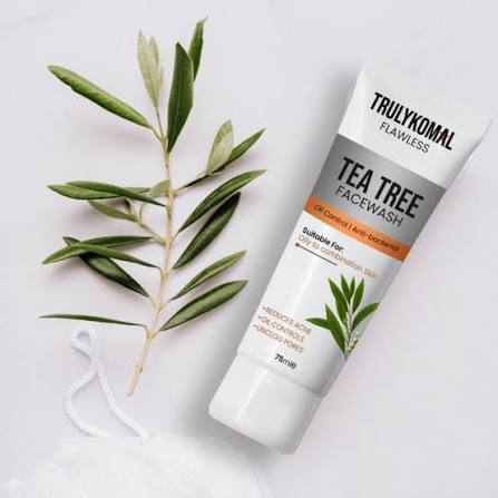 Truly Komal Tea Tree Face Wash 75Ml
