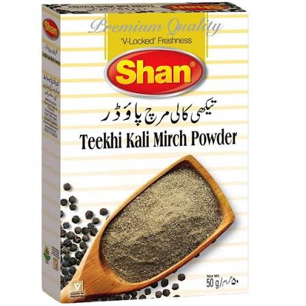 Shan Teekhi Kali Mirch Powder - 50g