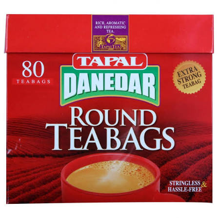 Tapal Danedar Round Tea Bags 80pc