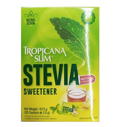 Tropicana Slim Stevia Sweetener -62.5g