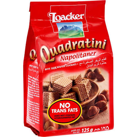 Loacker Classic Wafer Napolinater (Pouch) - 125g