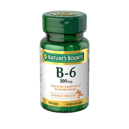Natures Bounty B-6 100mg