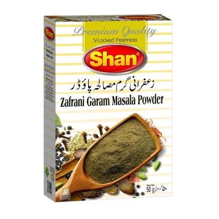 Shan Zafrani Garam Masala Powder - 50g