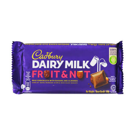 Cadbury Dairy Milk Fruit & Nut - 130g