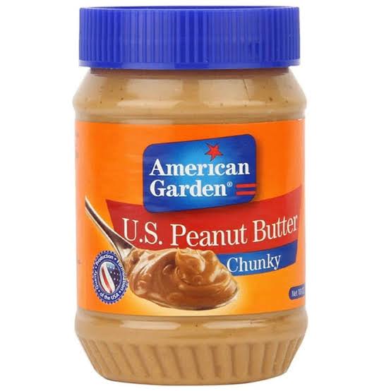 American Garden Peanut Butter Chunky -510G