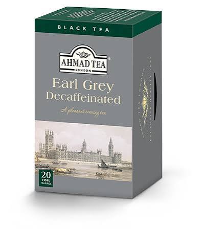 Ahmed Tea Decaffeinated Earl Grey 20 Tea Bags