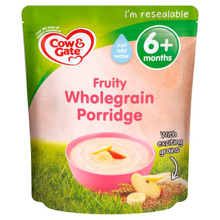 Cow&Gate Fruity Wholegrain Porridge - 125gm