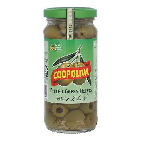 Coopoliva Pitted Green Olives 114gm/235gm