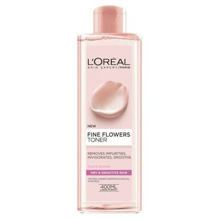 L'Oreal Fine Flowers Cleansing Toner -400ml