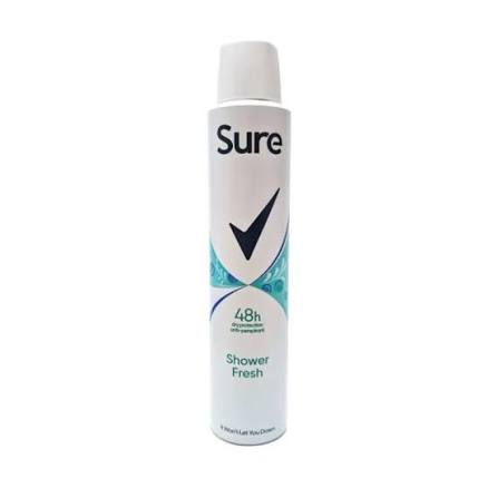 Sure Body Spray Shower Fresh -200ml-