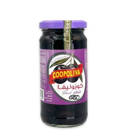 Coopoliva Sliced Black Olives 114gm/235gm