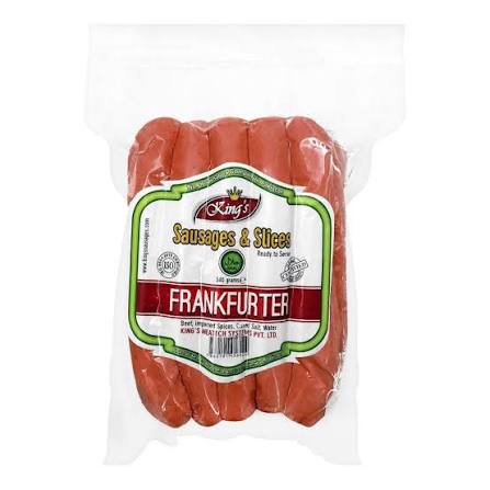 KINGS FRANKFURTER SAUSAGES