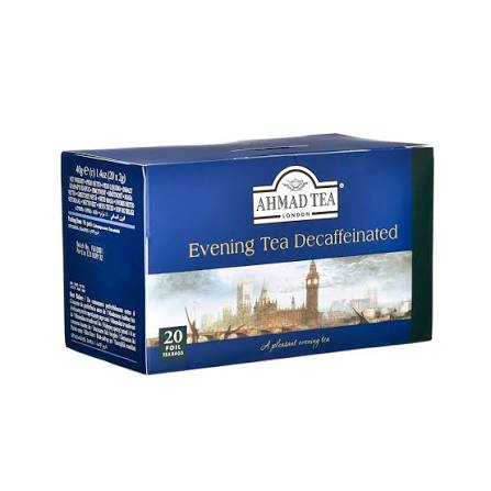 Ahmed Tea Evening Tea Decaffeinated