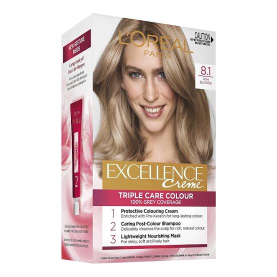 Loreal Excellance Hair Color 8.1