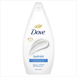 DOVE HYDRATE BODY WASH 450ML