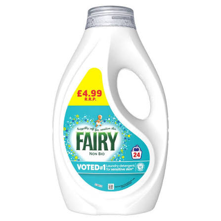 Fairy Non Bio Wash Liquid 744Ml