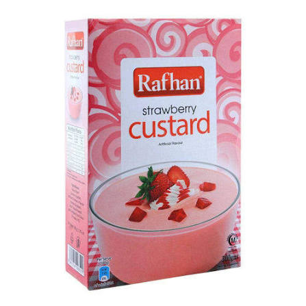 Rafhan Custard Straberry -275g