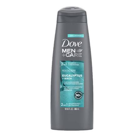 Dove Men Shampoo Eucalyptus+Birch 2in1 -355ml-