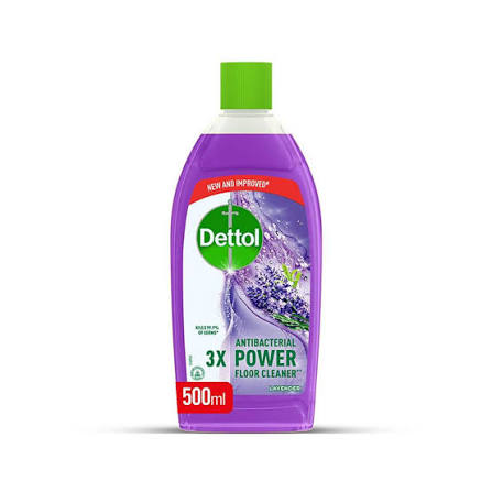 Dettol Antibacterial Powe Floor Cleaner (Lavender) - 500ml