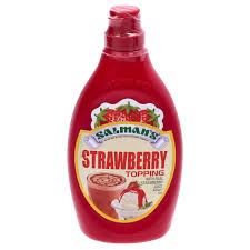 Salman's Strawberry Topping - 623g