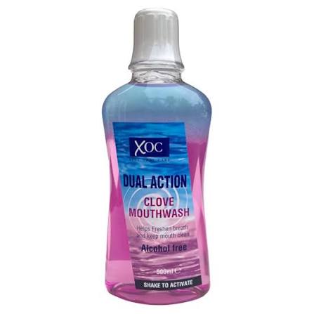 Xoc Dual Action Clove Mouthwash Alcohal free 500ml