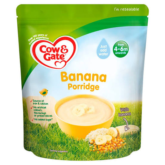 Cow&Gate Banana Porridge - 125g