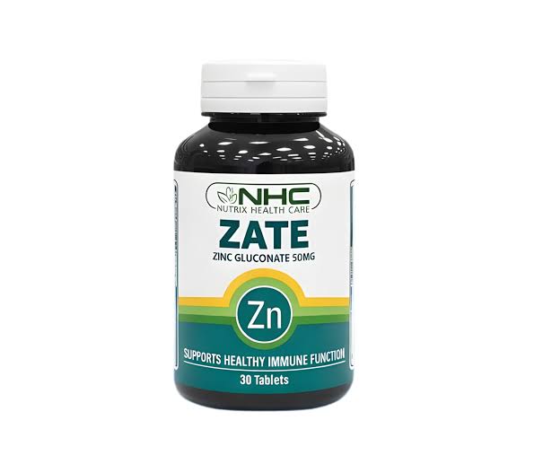 Zate Zinc 50mg (Nhc) 1s