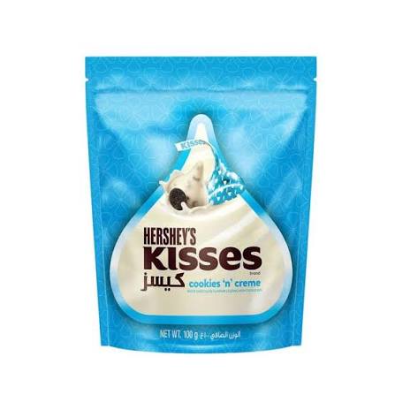 Hershey's Kisses Cookies & Cream Chocolate - 100g