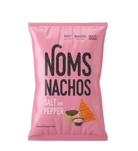 Noms Nachos Chips Pink Salt & Papper -64g