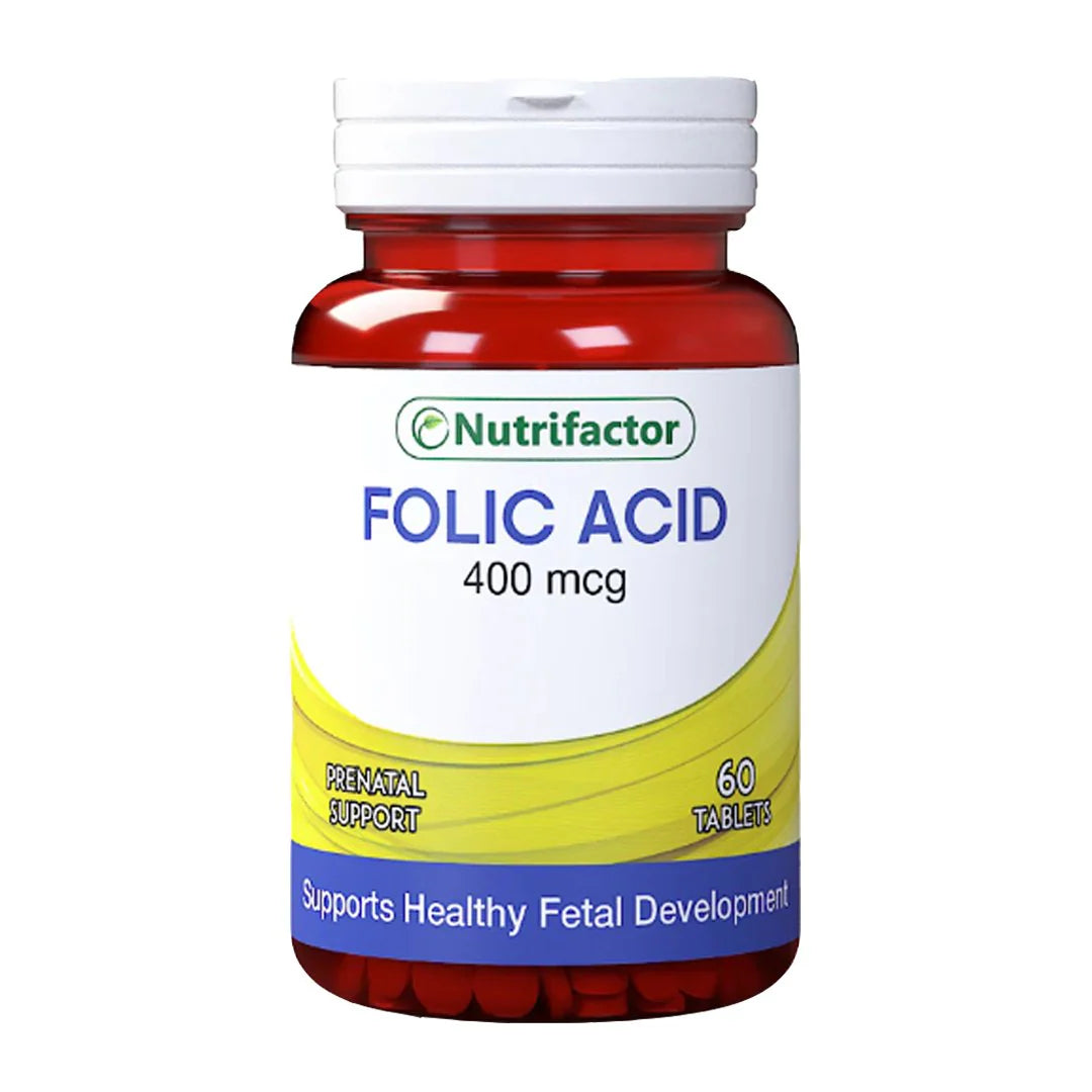 Folic Acid 400mcg (Nutrifactor) 60s