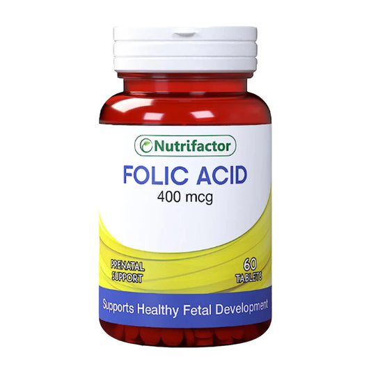 Folic Acid 400mcg (Nutrifactor) 60s