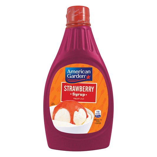 American Garden Strawberry Syrup -680g