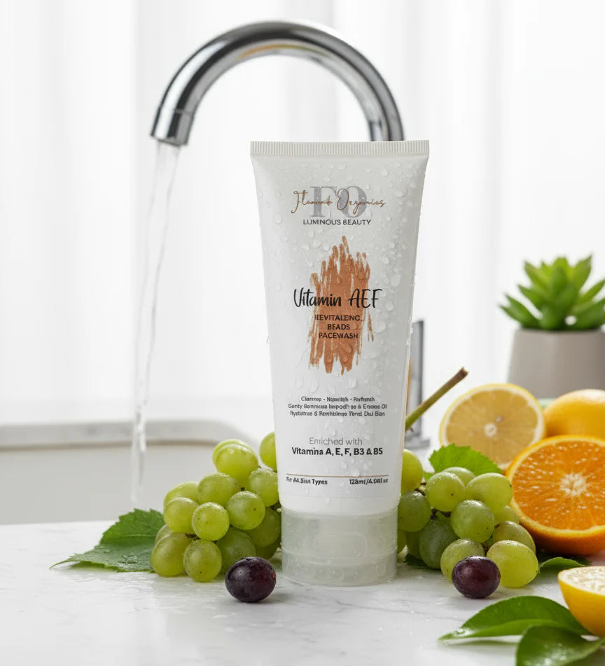 Flamo Organics Vitamin Aef Beads Face Wash 120Ml