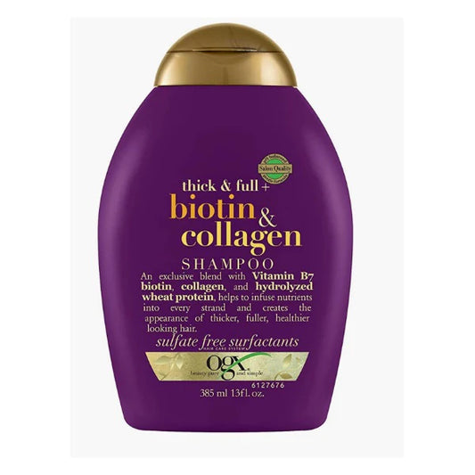 Ogx biotin & Collagen Shampoo - 385ml